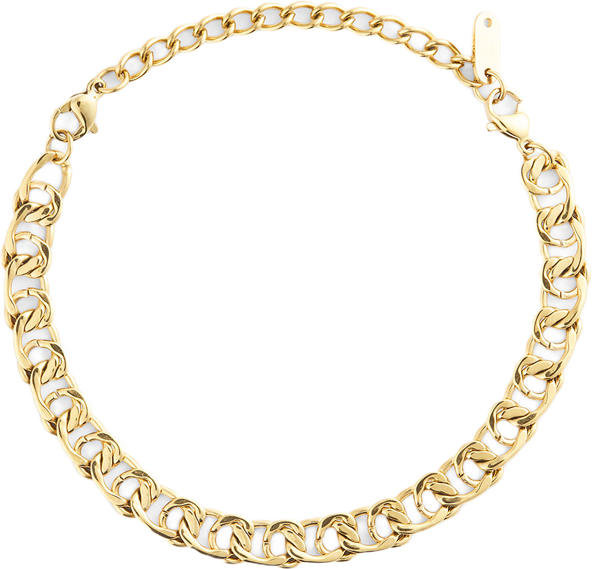 Infinity Grand Gold Bracelet, från Mockberg, i färgen Gold.