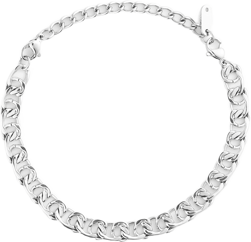 Infinity Grand Steel Bracelet, från Mockberg, i färgen Steel.