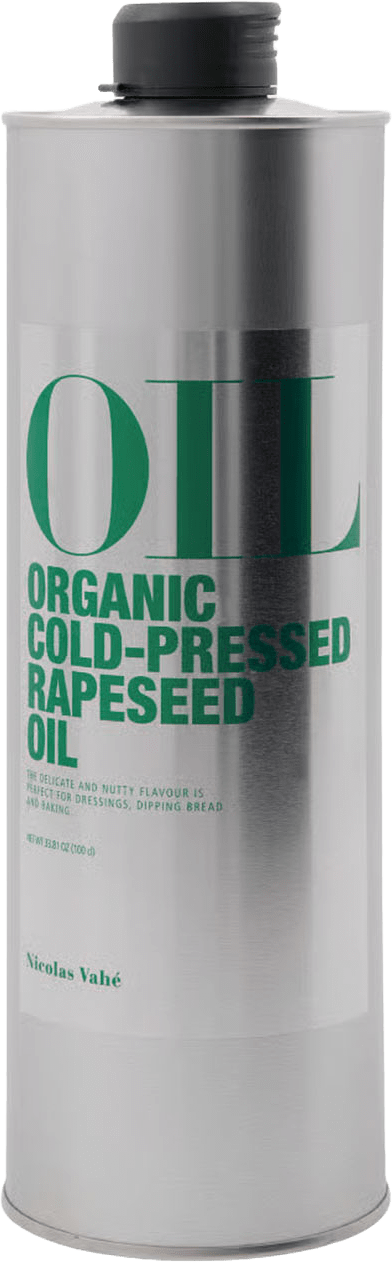 Organic Virgin Rapeseed Oil Coldpressed 1 L, från Nicolas Vahé, i färgen Silvrig.