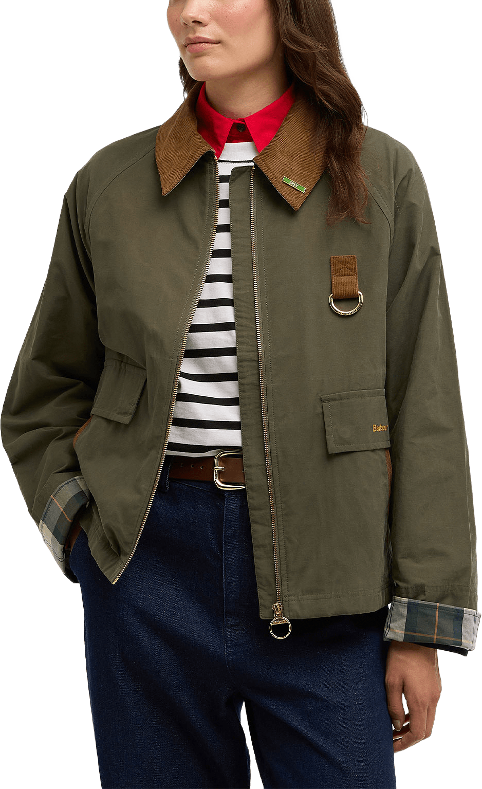 Barbour Icons Spey SP, från Barbour, i färgen Ivy Green/Ancie.