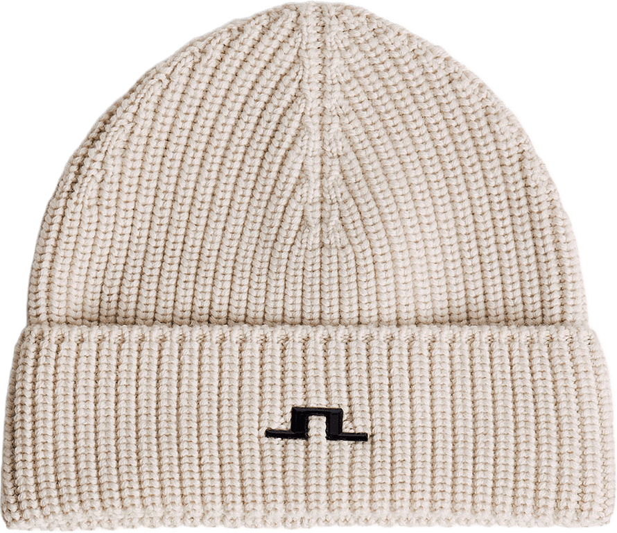 Joan Merino Beanie, från J.Lindeberg, i färgen Moonbeam.