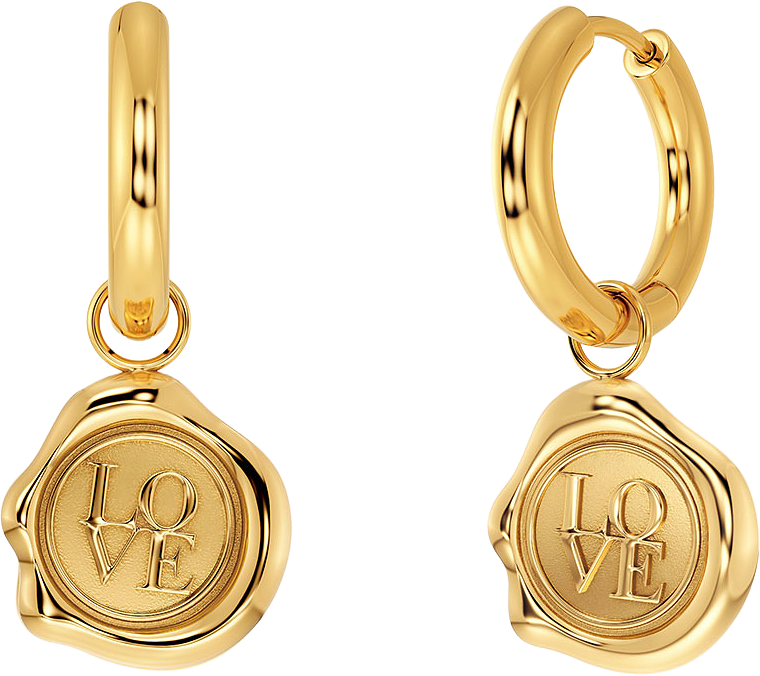 Holly Hoops Gold, från Edblad, i färgen Gold.