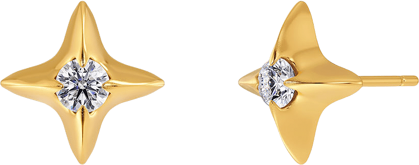 Stellar Studs Gold, från Edblad, i färgen Gold.