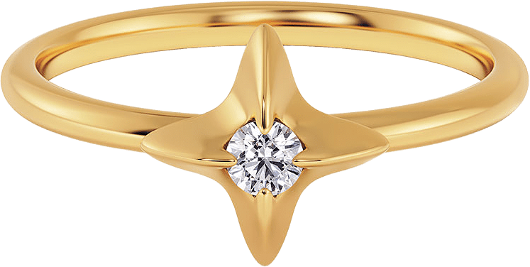 Stellar Ring Gold, från Edblad, i färgen Gold.