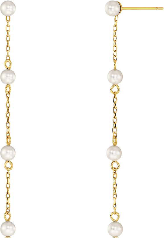 Lilo Earrings Gold, från Edblad, i färgen Gold.