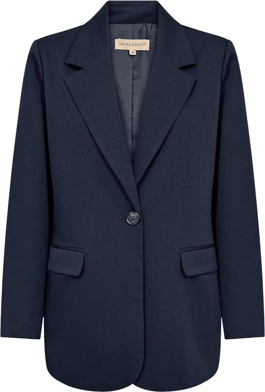 Sc-Beth 2 Jacket, från Soyaconcept, i färgen Navy.