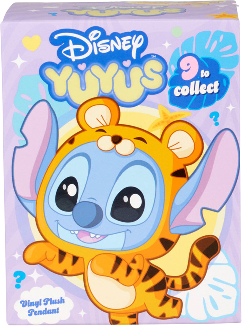 Disney YuYus Stitch nyckelring Blindbox, 12 cm, från Disney, i färgen Multicolor.