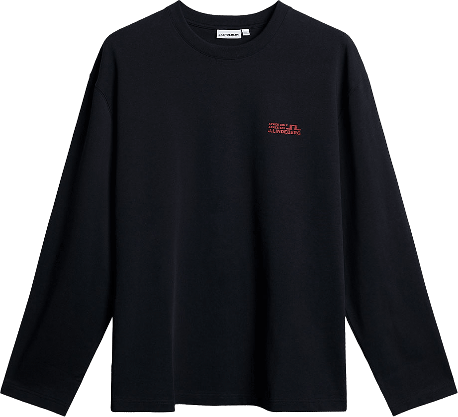 Walsh LS Apres T-shirt, från J.Lindeberg, i färgen Black.