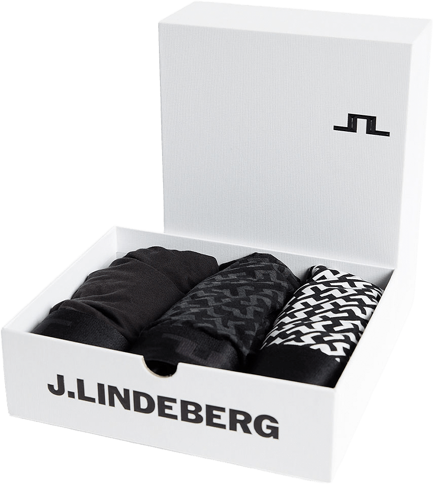 Seasonal Bridge Boxer, från J.Lindeberg, i färgen Multicolour Black.