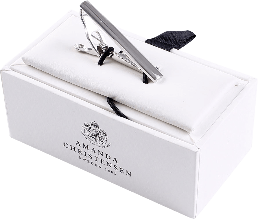 Tie clip, från Amanda Christensen, i färgen Silver.
