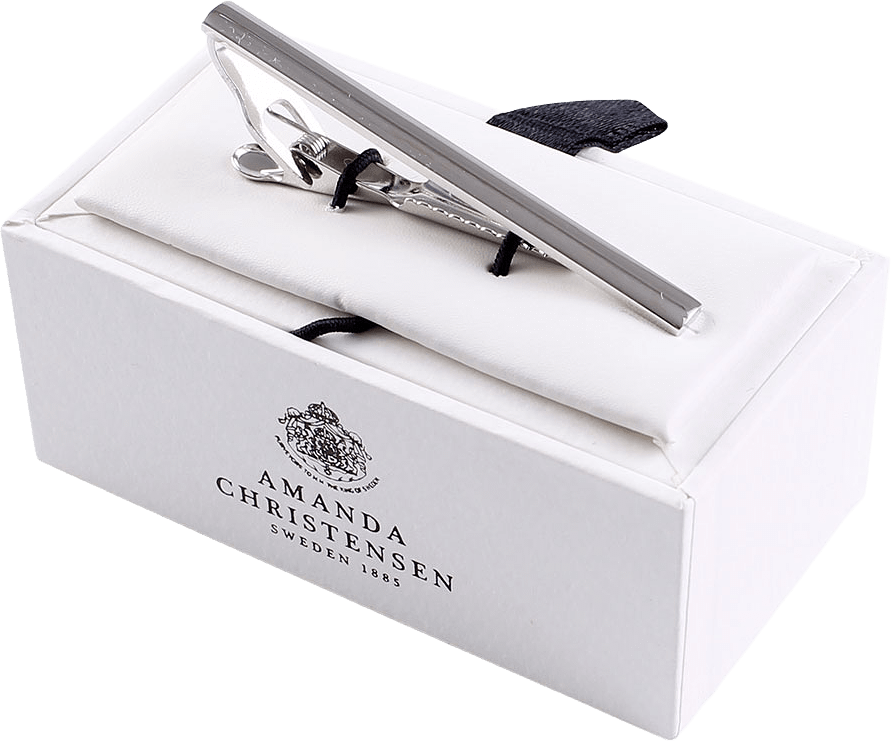 Tie clip, från Amanda Christensen, i färgen Silver.
