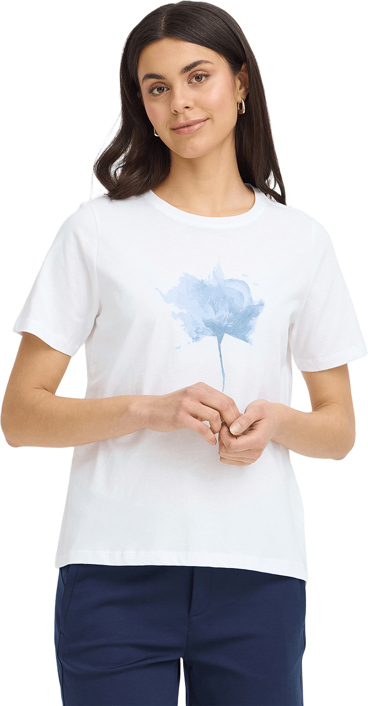 Frfrancesca Tee 1, från Fransa, i färgen Country Air Flower.