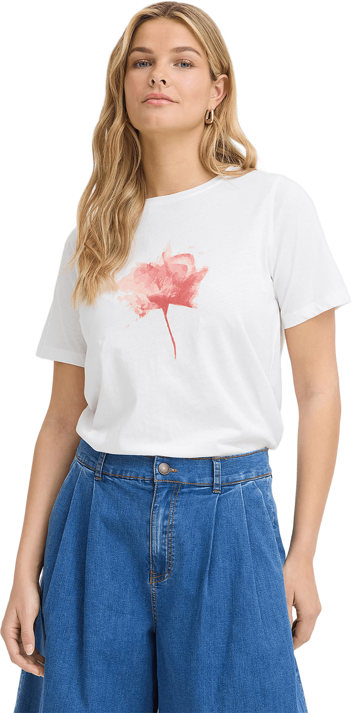 Frfrancesca Tee 1, från Fransa, i färgen Lotus Flower.