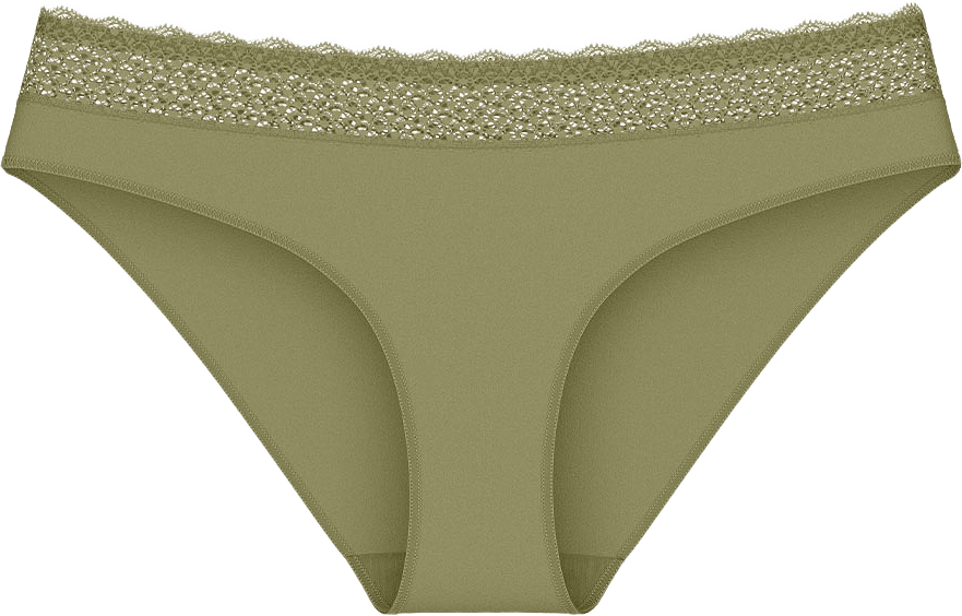 Feel of Modal Tai, från Triumph, i färgen Olive Gold.