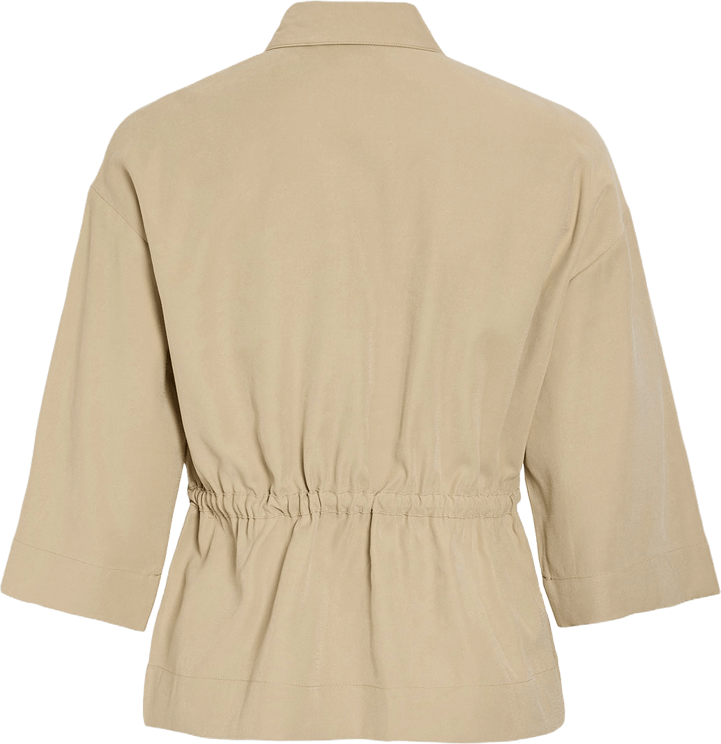 VISIFFA Skjorta, från Vila, i färgen Travertine.