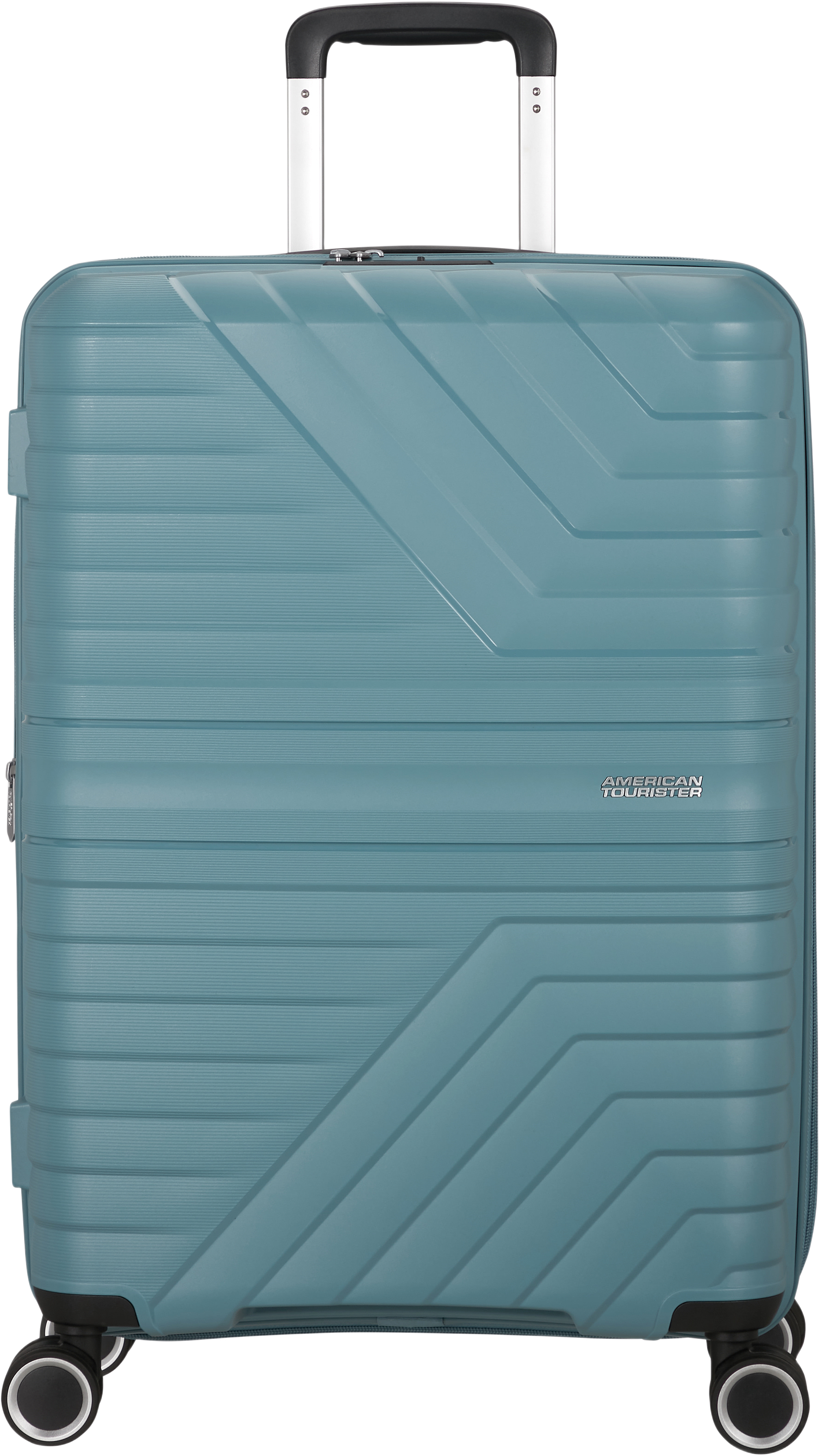 Resväska 67 cm Flytwist, från American Tourister, i färgen Storm Blue.