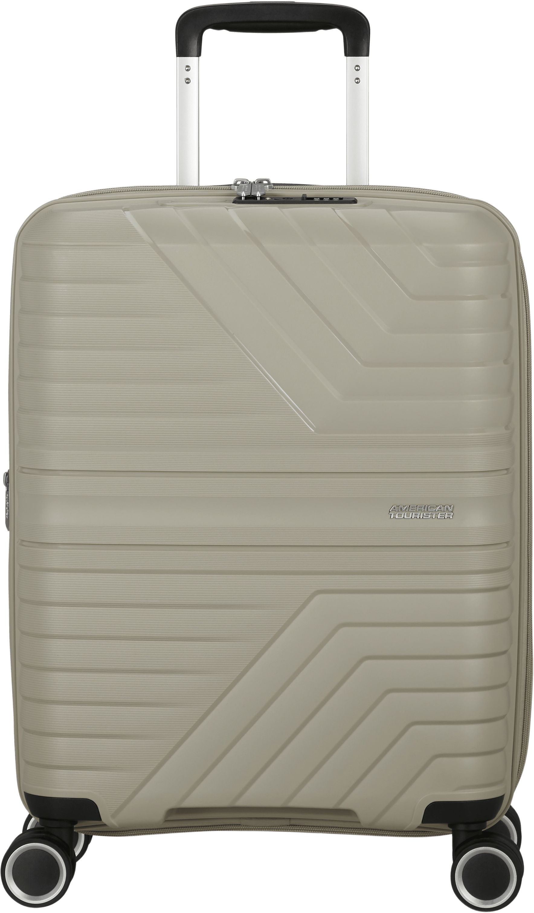 Kabinväska 55 cm Flytwist, från American Tourister, i färgen Sandstone.