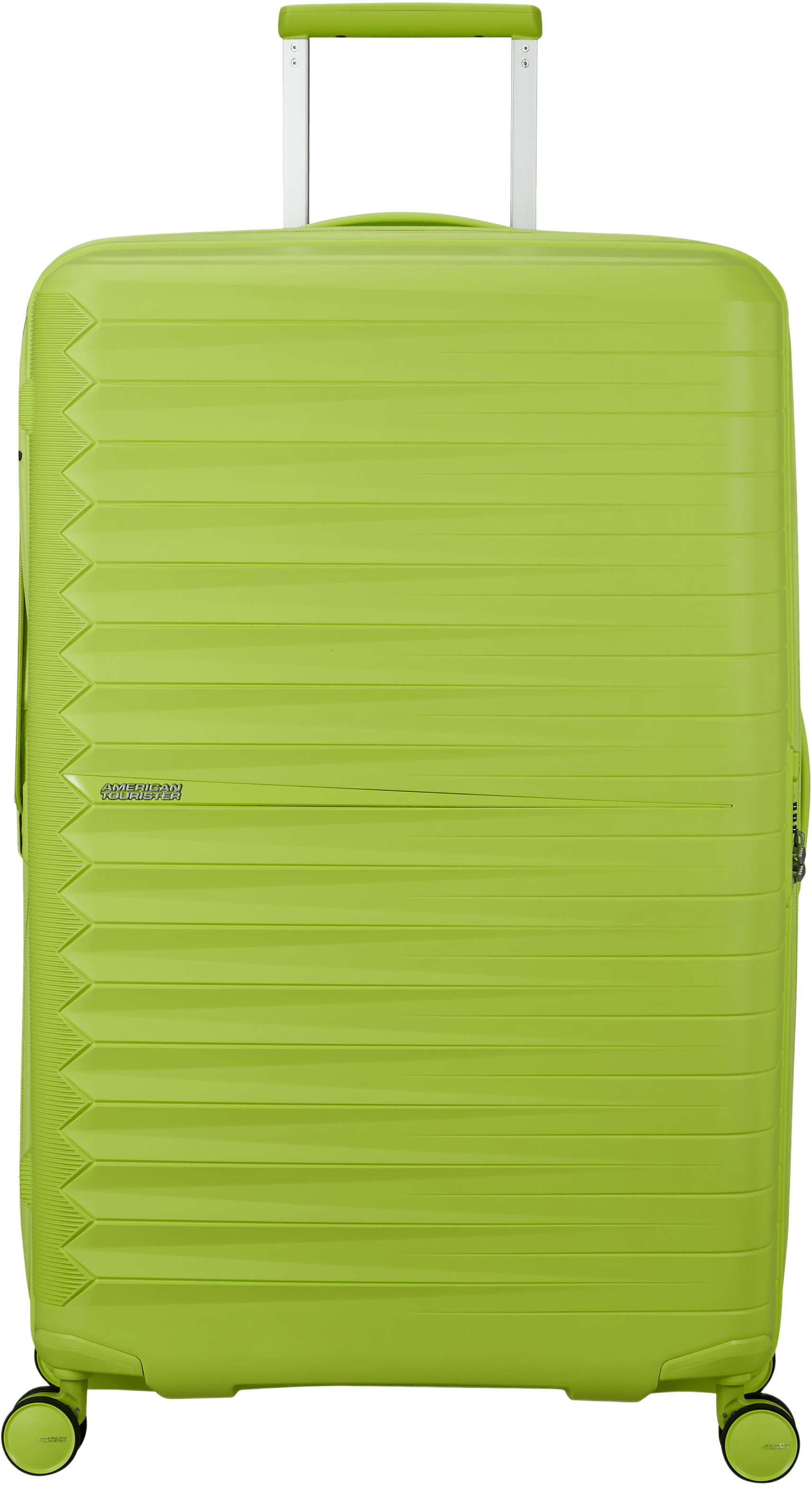 Resväska 77 cm Fast Forward, från American Tourister, i färgen Neon Lime.