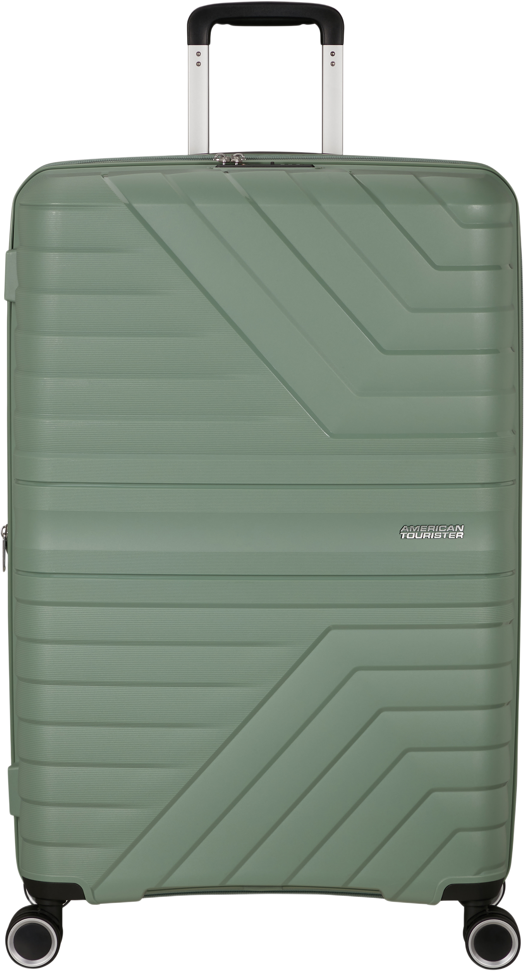 Resväska 78 cm Flytwist, från American Tourister, i färgen Botanic Green.