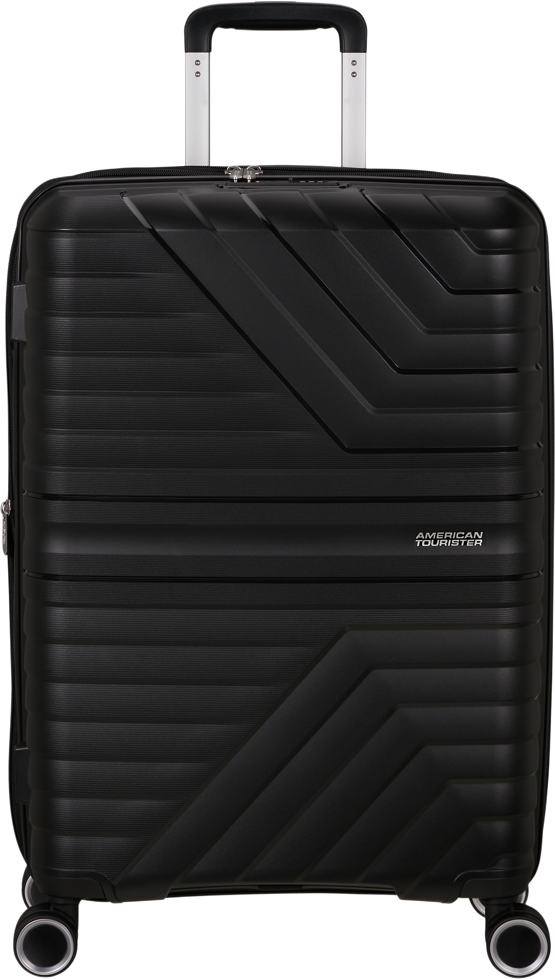 Resväska 67 cm Flytwist, från American Tourister, i färgen Shadow Black.