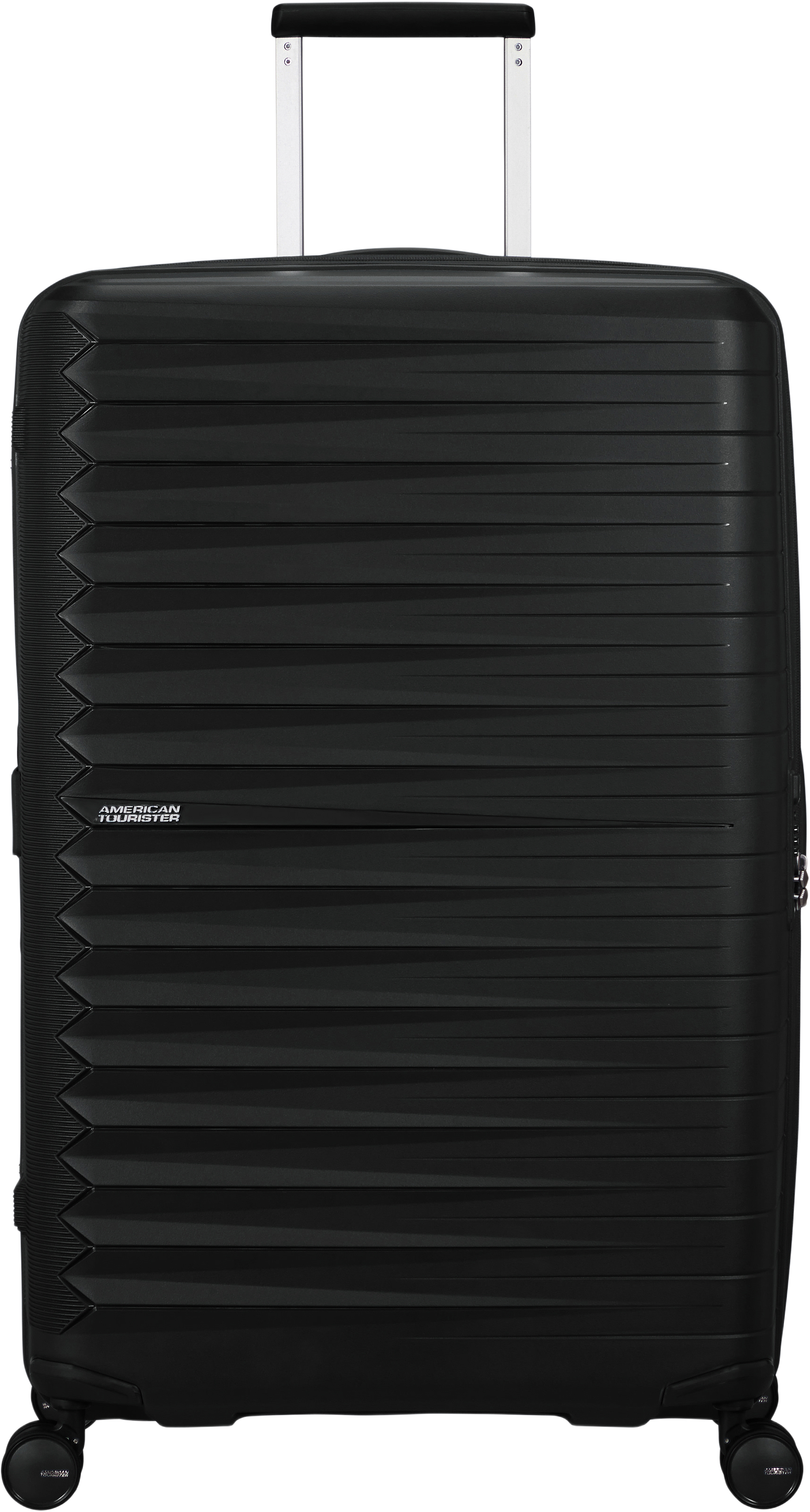 Resväska 77 cm Fast Forward, från American Tourister, i färgen Flash Black.