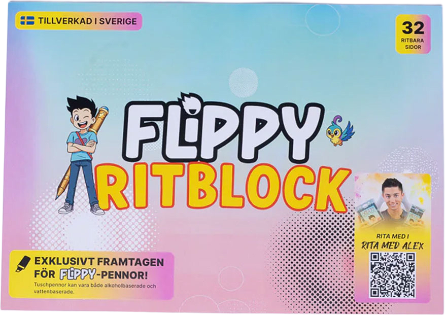 Flippy Ritblock, från Flippy.