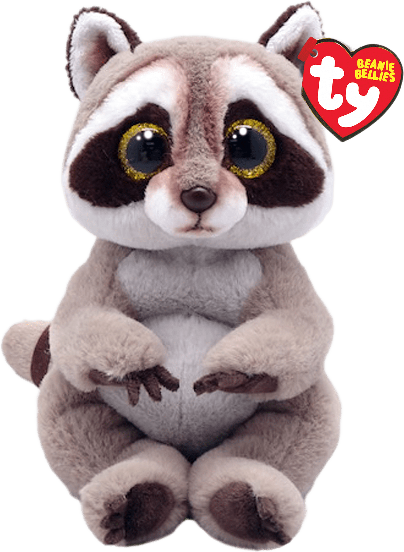 Petey Raccoon Reg, från TY, i färgen Multicolor.