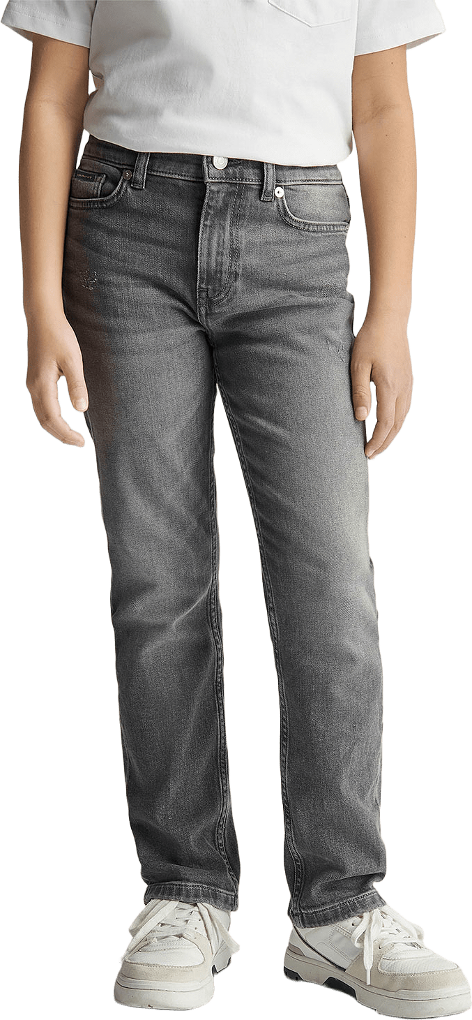 Gant Straight Fit Jean, från GANT, i färgen Light Grey Wash.