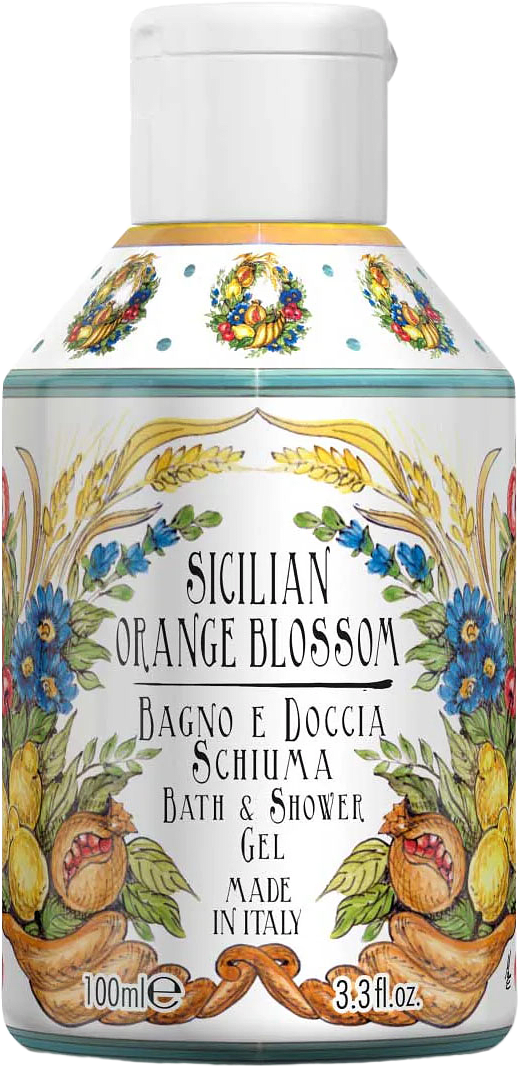 Bath & Shower Gel Sicilian Orange Blossom, från Rudy Profumi.