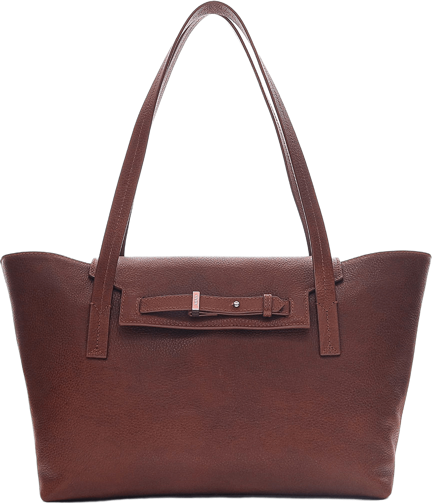 Diana Handväska, från Adax, i färgen Walnut.