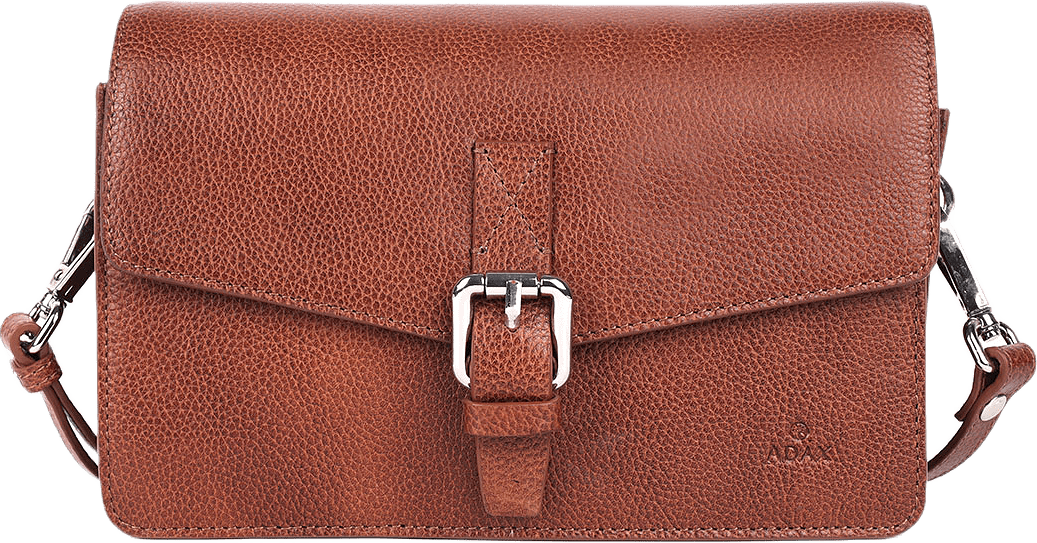 Nikita Axelväska, från Adax, i färgen Caramel.