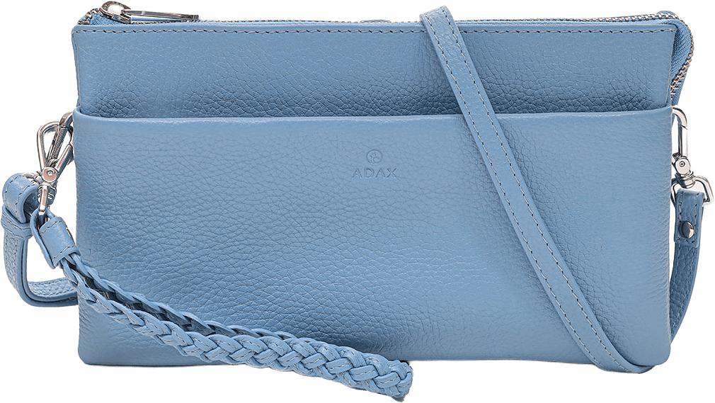 Combi Clutch Cormorano, från Adax, i färgen Sky Blue.