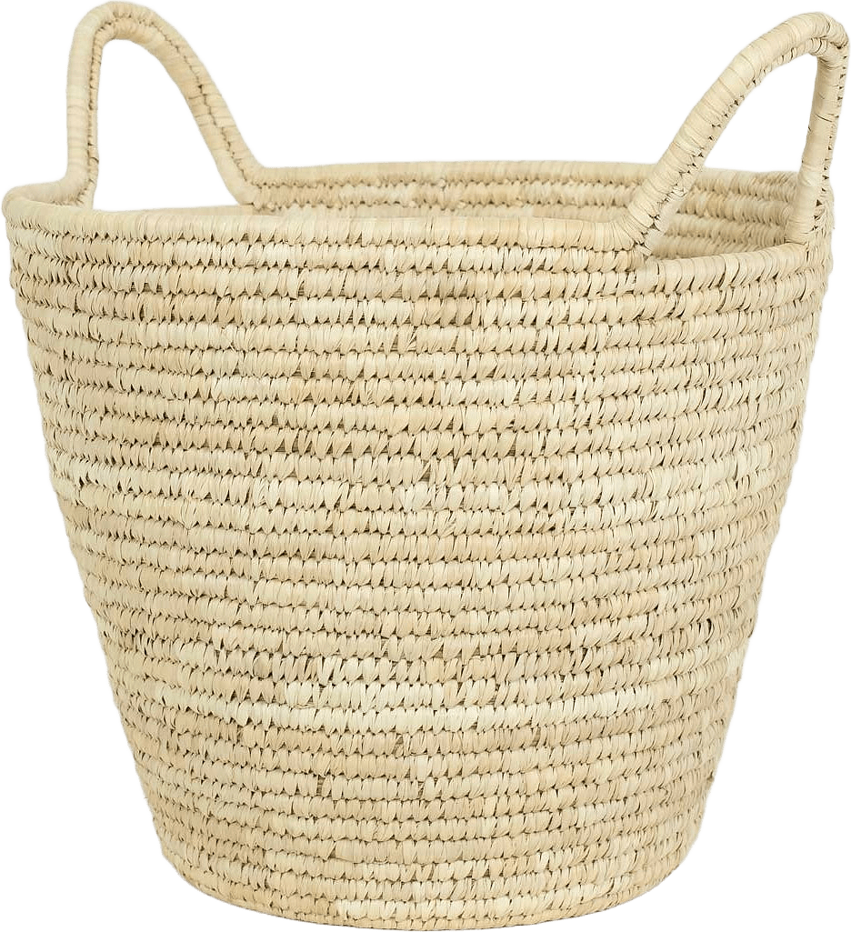 PALM LOOP Korg med handtag, från A World of Craft, i färgen Natur.