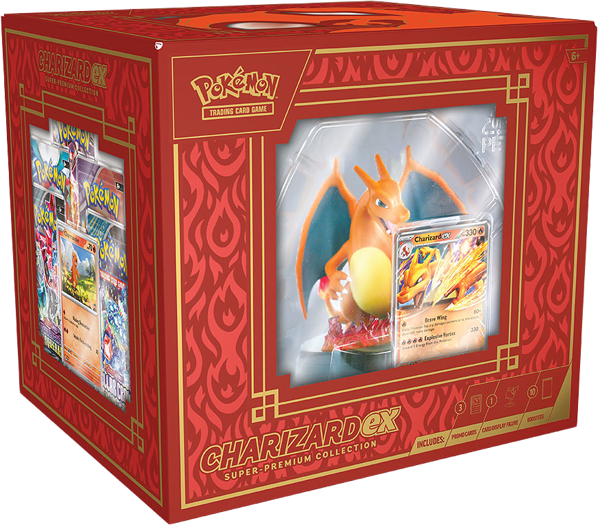 Pokémon Charizard Super Premium Collection, från POKEMON.