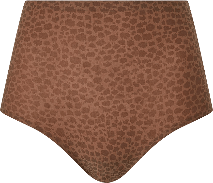 Softstretch High-Cut Brief, från Chantelle, i färgen Wild Brown.