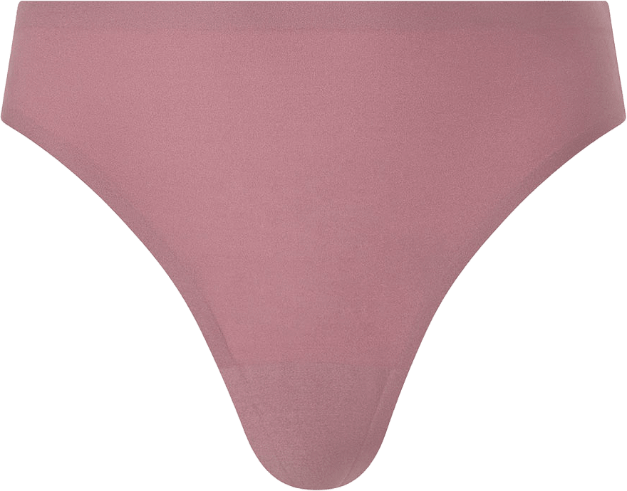 Sofstretch thong, från Chantelle, i färgen Rose Des Bois.