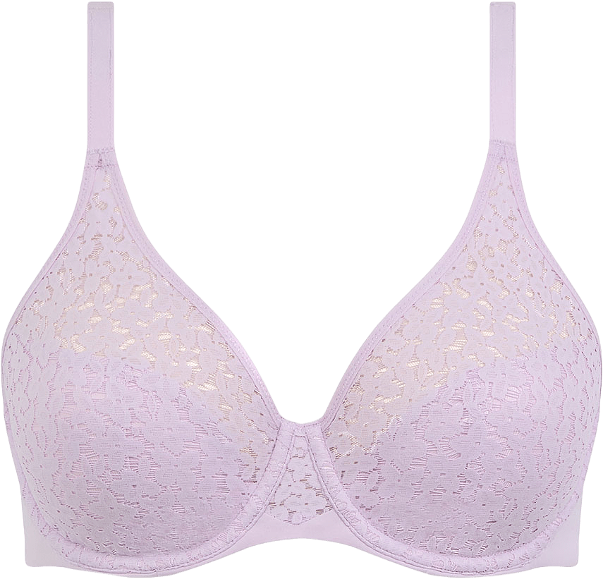 Norah Covering molded bra, från Chantelle, i färgen Mauve.