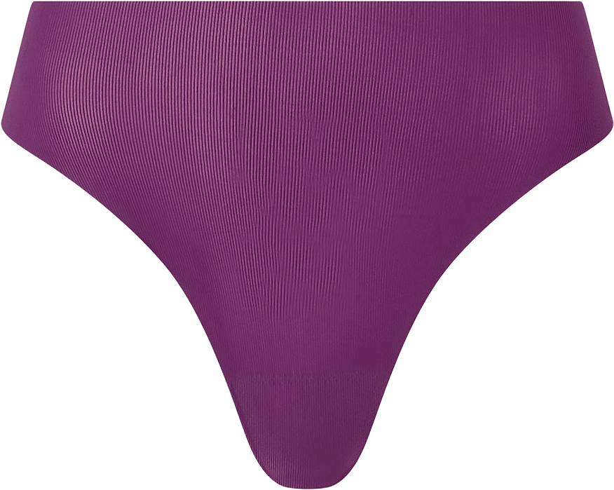 Pulpies Thong, från Chantelle, i färgen Dark Berry.