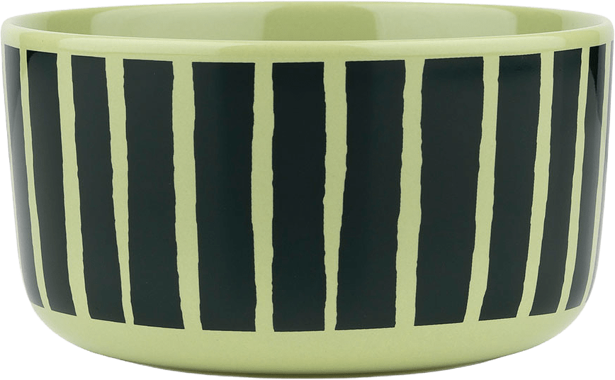 Piccolo Bowl 5dl, från Marimekko, i färgen Pear, Dark Green.
