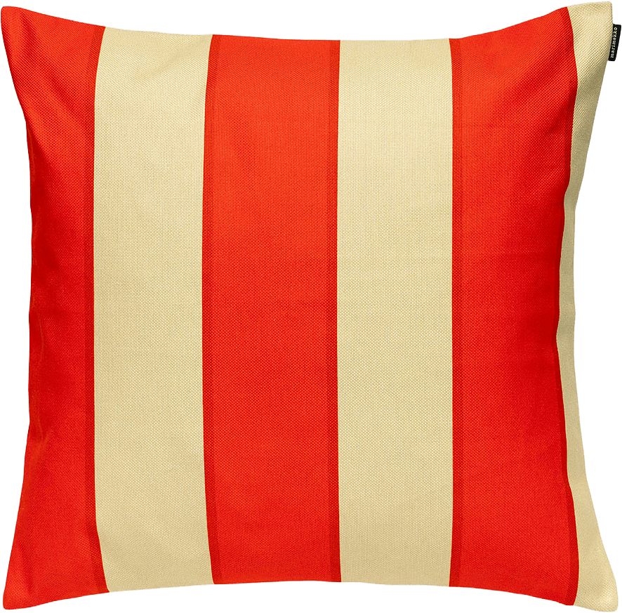 Galleria Cushion Cover 50x50, från Marimekko, i färgen Orange Red, Sand.