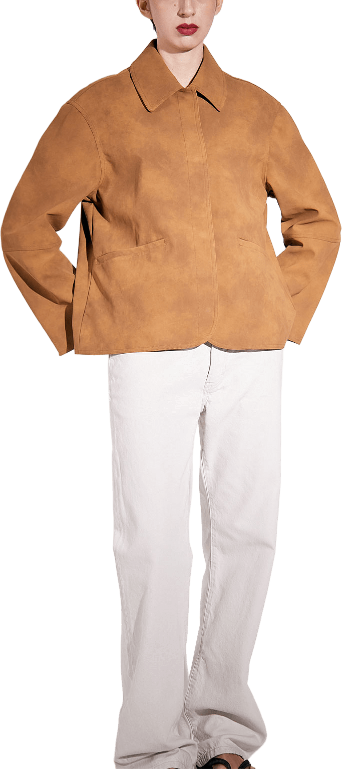 Kai Faux Suede, från Brixtol Textiles, i färgen Tan.