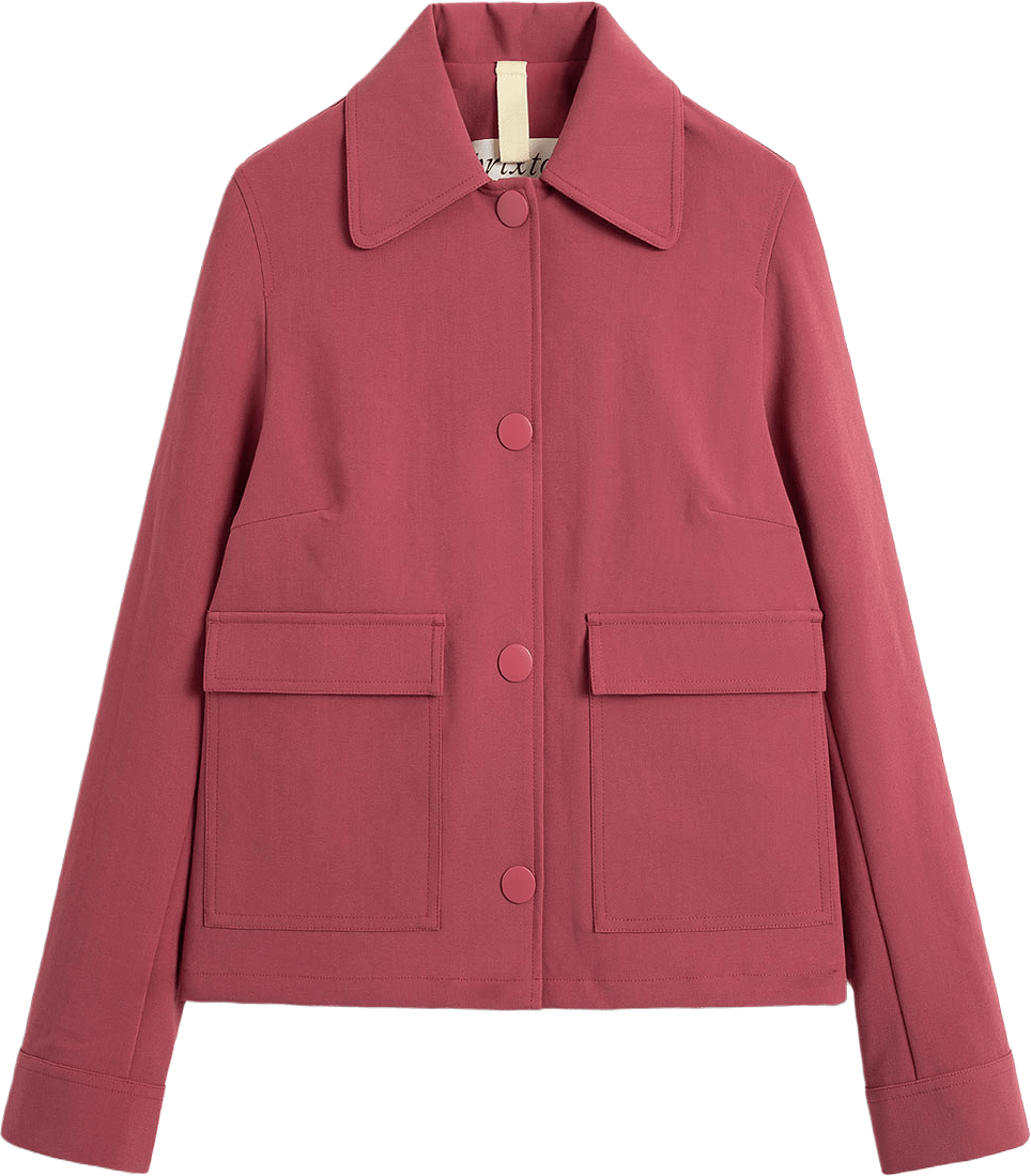 Sissel, från Brixtol Textiles, i färgen Dusty Red.