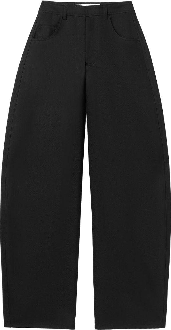 Soline Trouser, från SÉFR, i färgen Fine Black Wool.