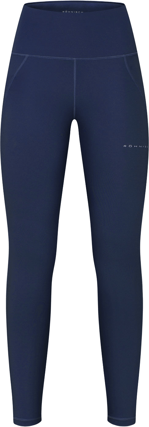 Flattering High Waist Tights, från Röhnisch, i färgen Indigo.
