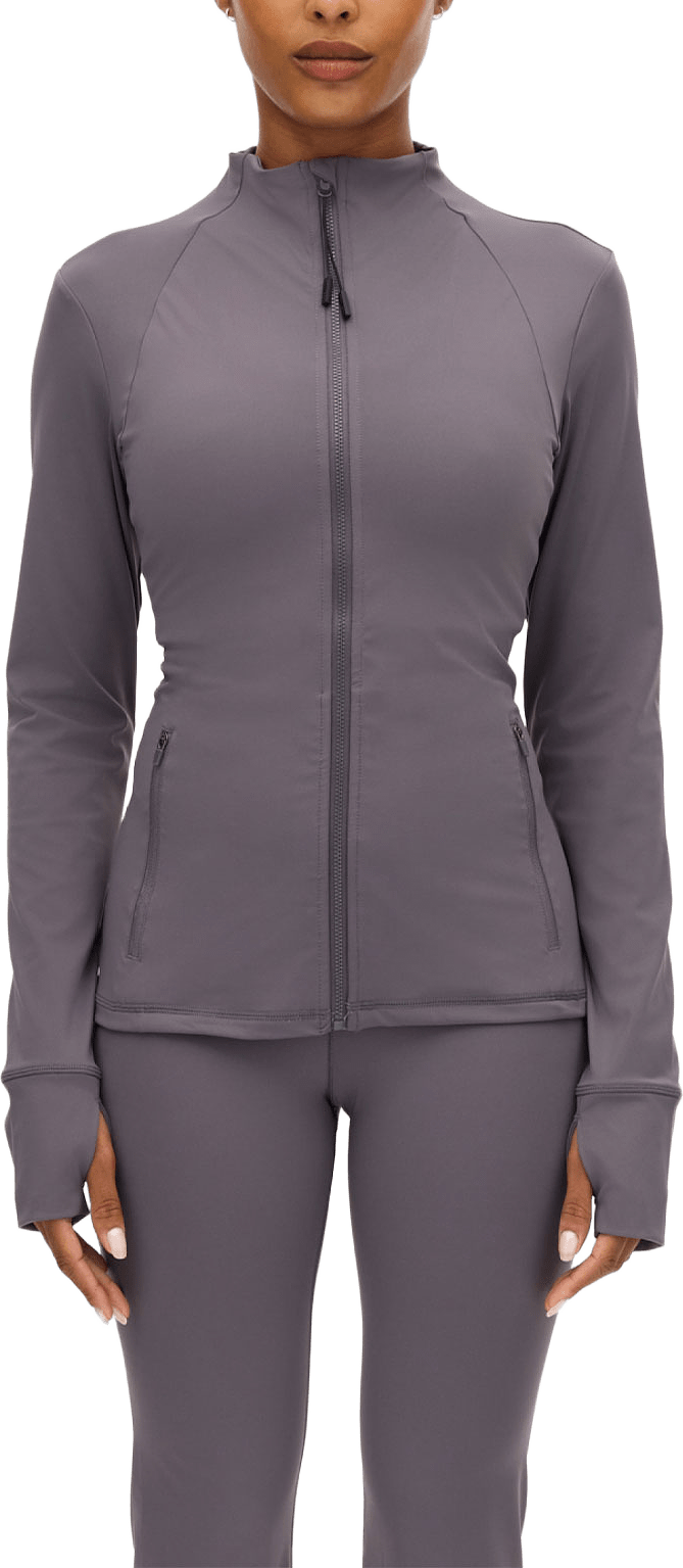 Legacy Full Zip, från Röhnisch, i färgen Smoky Lavendel.