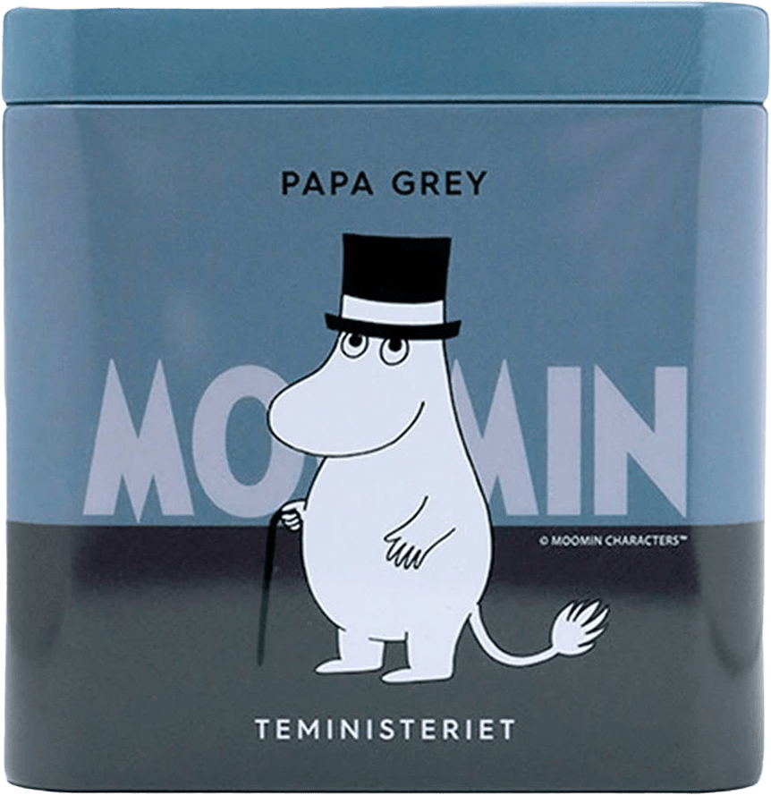 Moomin Papa Grey Tin, från Teministeriet, i färgen Mörkblå.