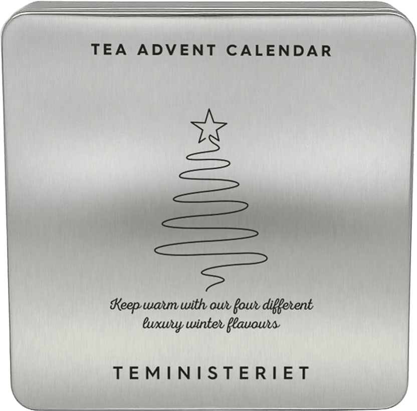 Adventskalender Signature Löste, från Teministeriet, i färgen Stål.