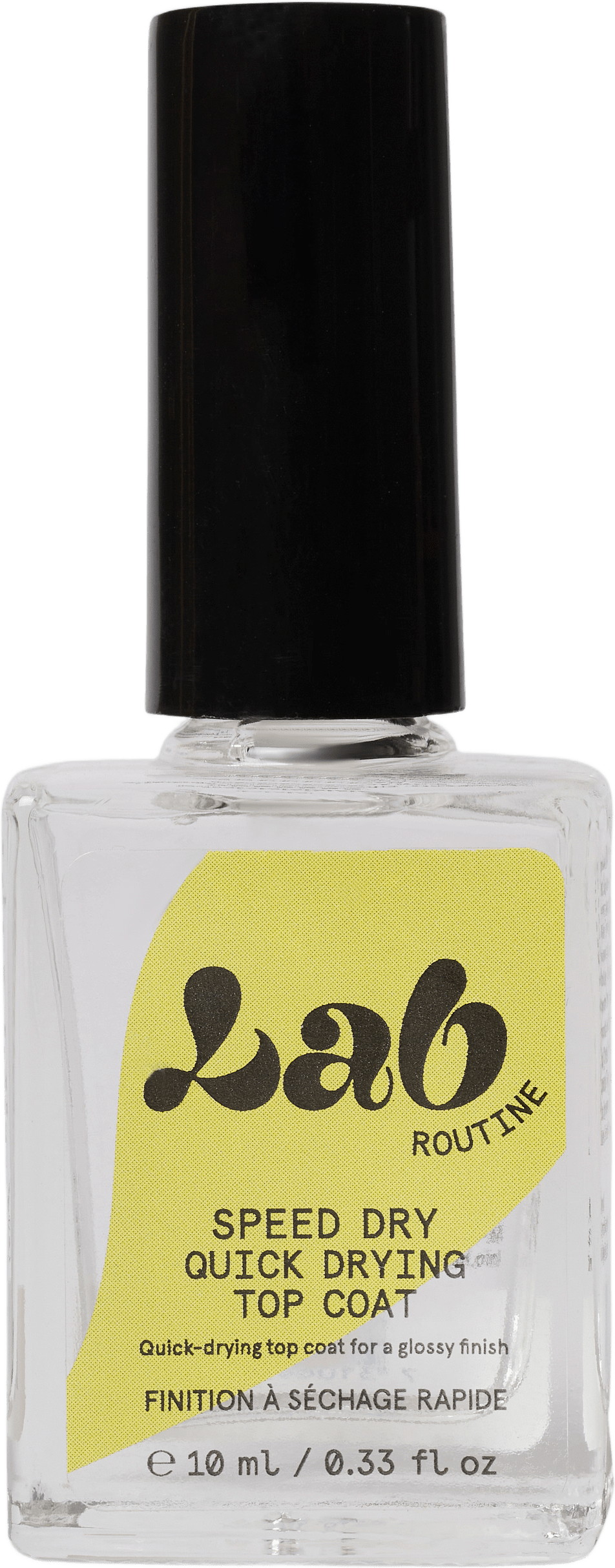 Speed Dry Quick Drying Top Coat, från Lab Routine, i färgen Transparent.