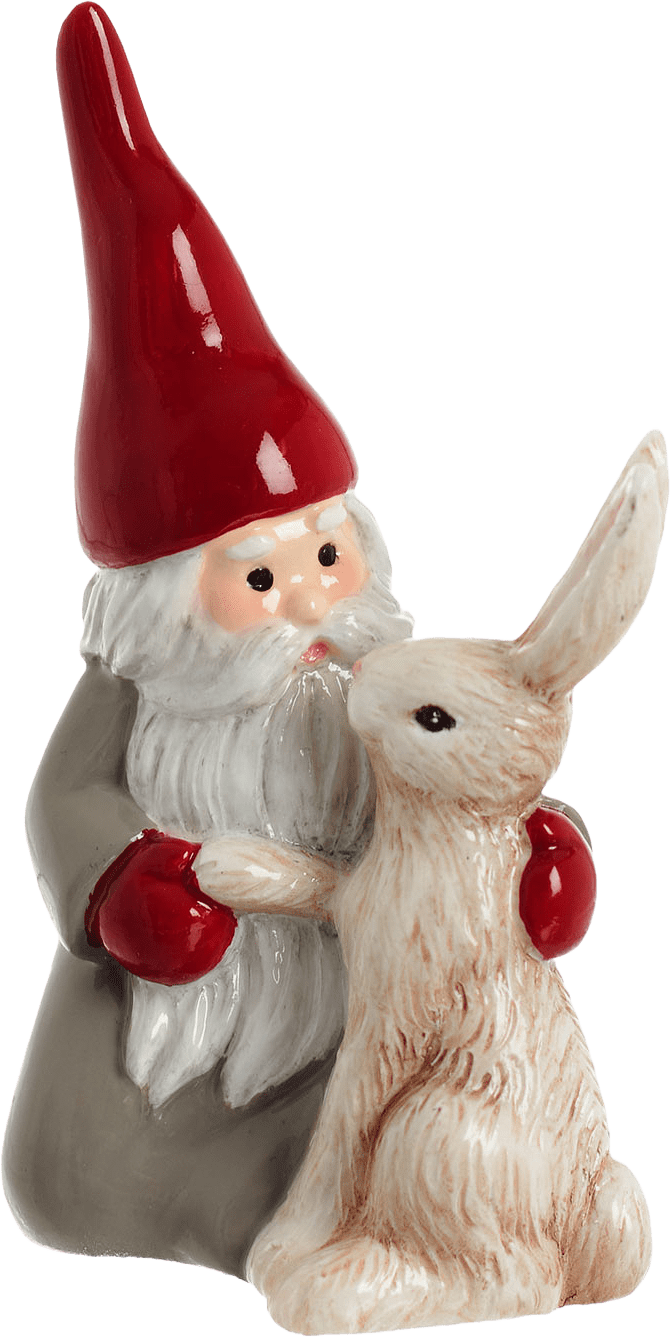 Tomten & Vännerna med hare, från Cult Design, i färgen Multi.