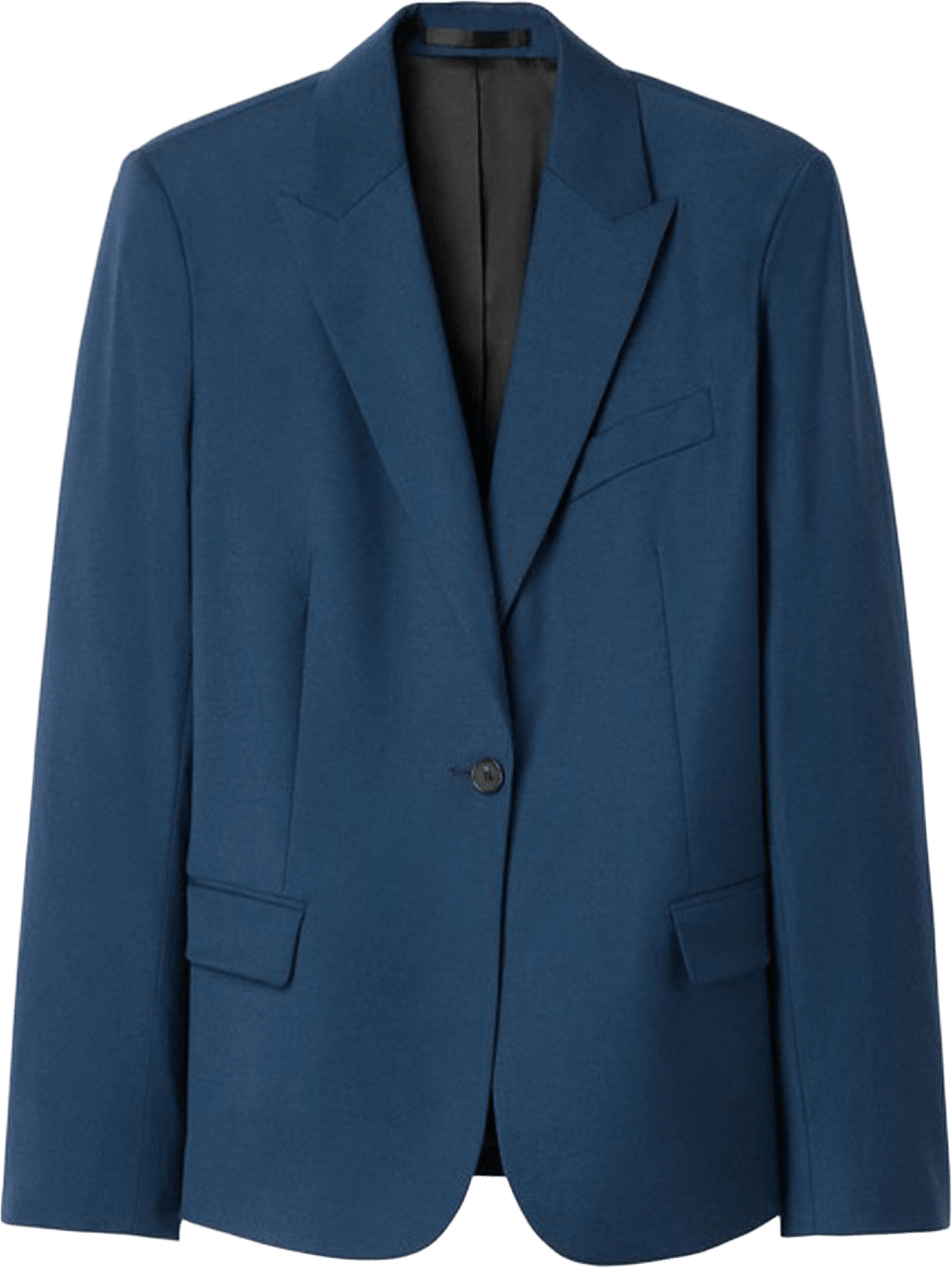 Kavaj, Sasha Cool Wool Blazer, från Filippa K, i färgen Faded Blue.